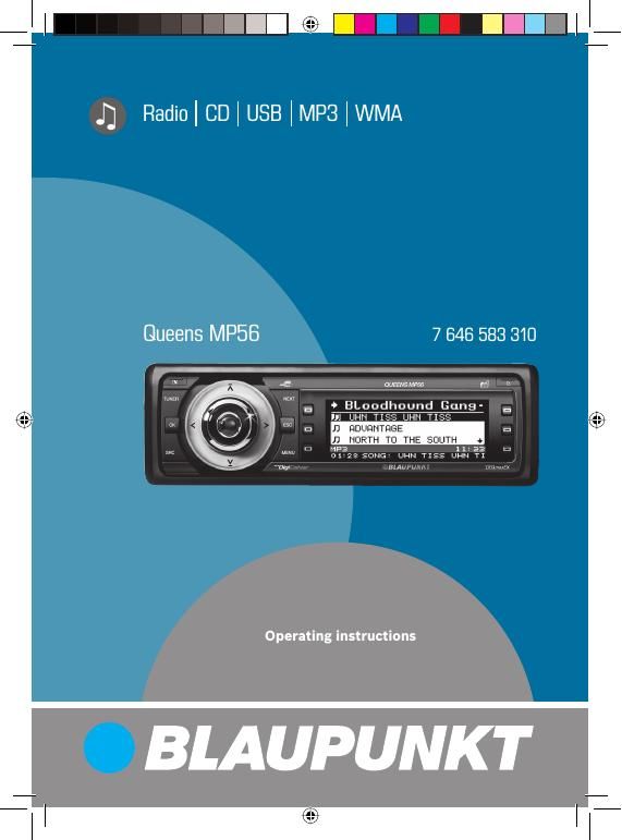 Blaupunkt Queens MP 56 Owners Manual