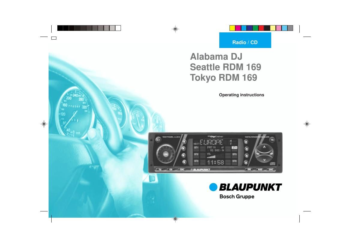 Blaupunkt Seattle RDM 169 Owners Manual