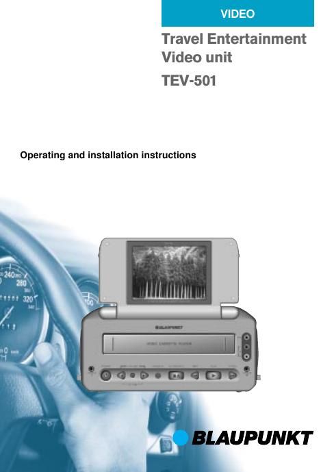 Blaupunkt TEV 501 Owners Manual