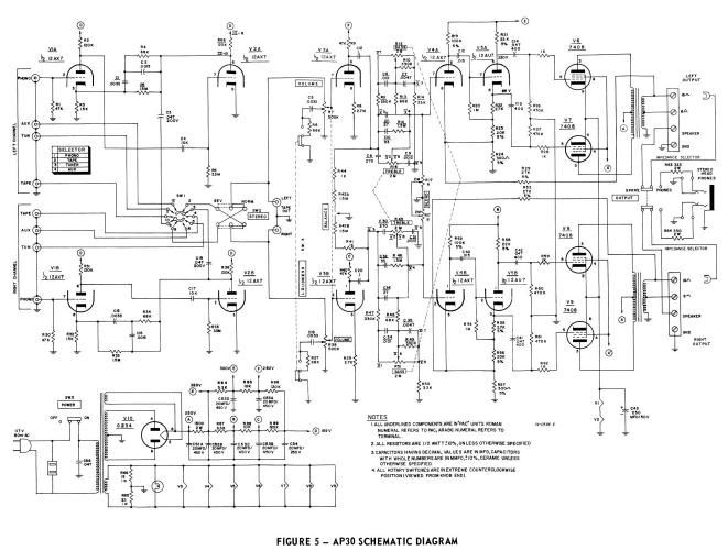 Bogen AP 30 Schematic