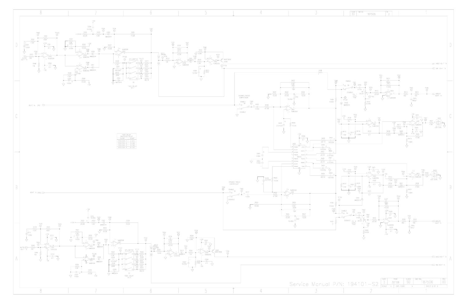 bose 194101 s2 sd187506 0 2 schematics