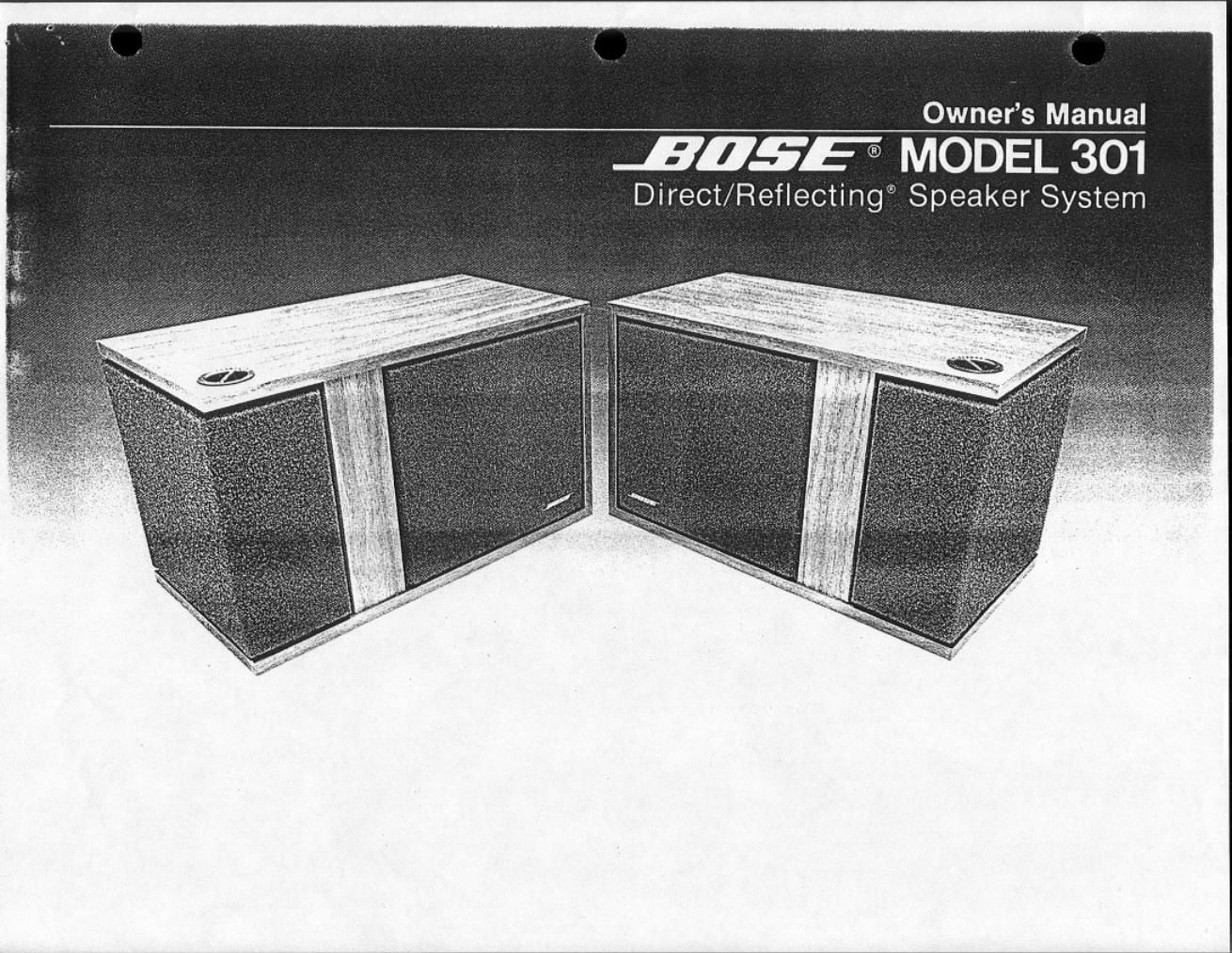 bose 301 owners guide 2