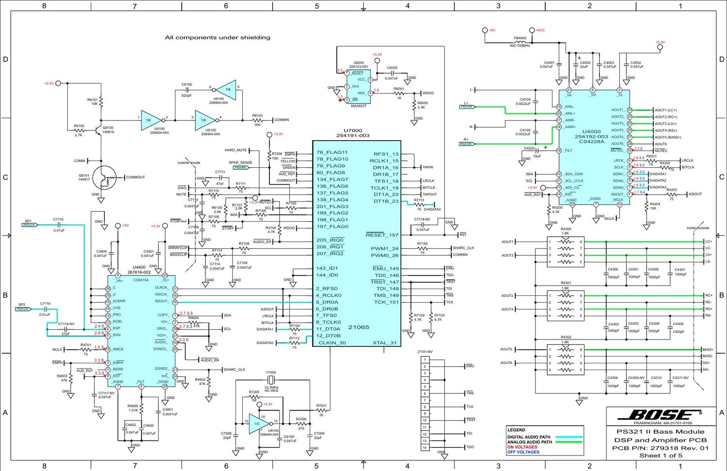 Free Audio Service Manuals - Free download bose 321 series ii