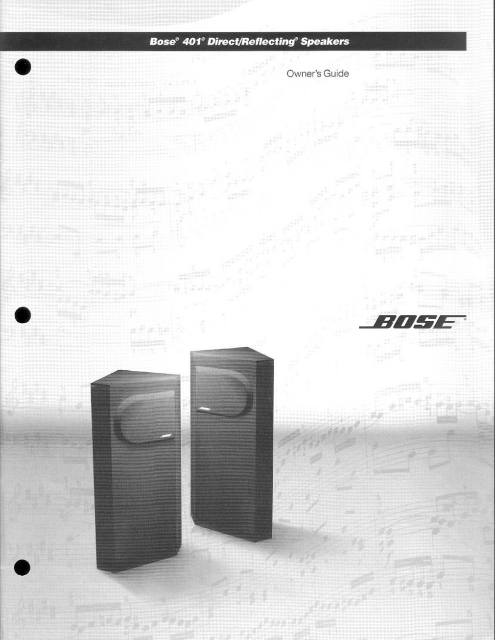 bose 401 owners guide