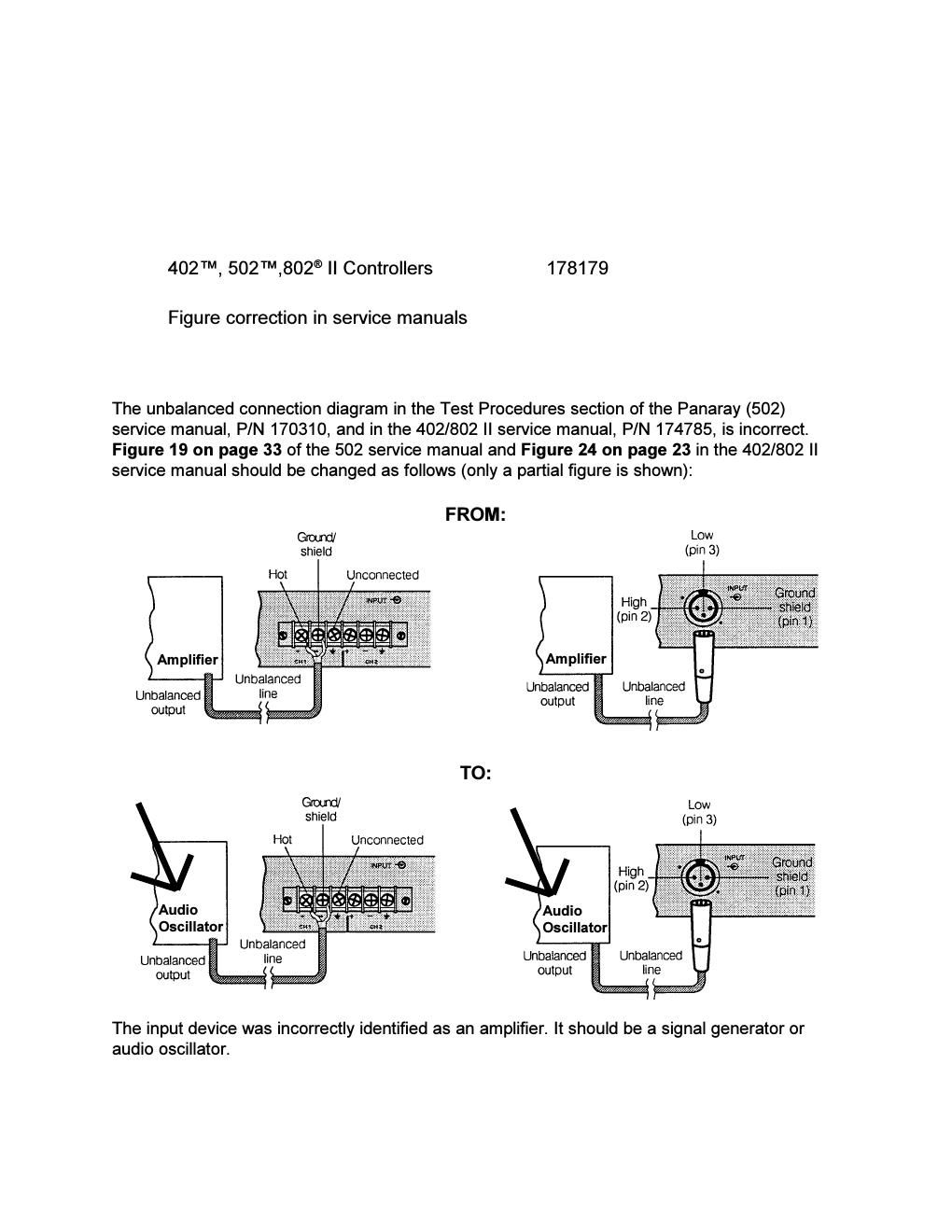 bose 402 502 802 ii controllers figure correction in manual