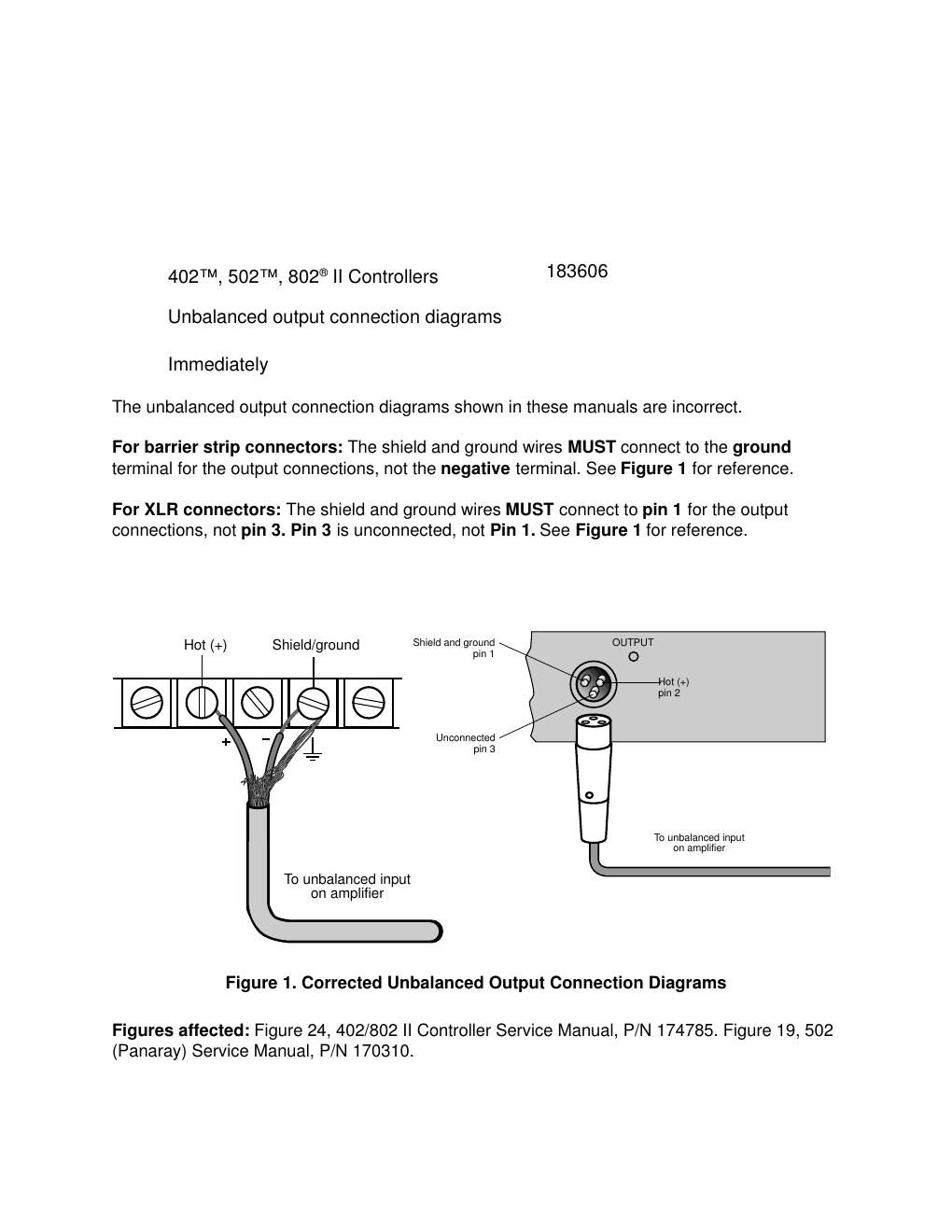 bose 402 802 502 supplement