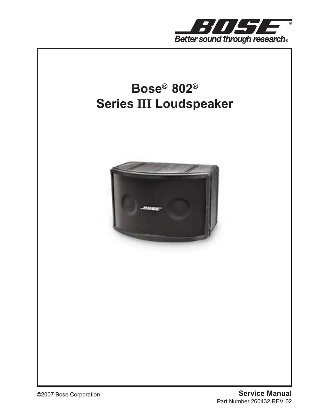 bose 802 iii speaker r02