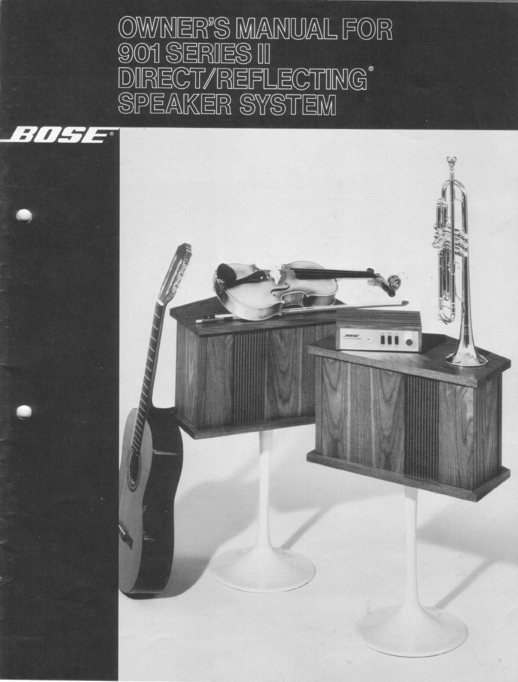 bose 901 ii manual