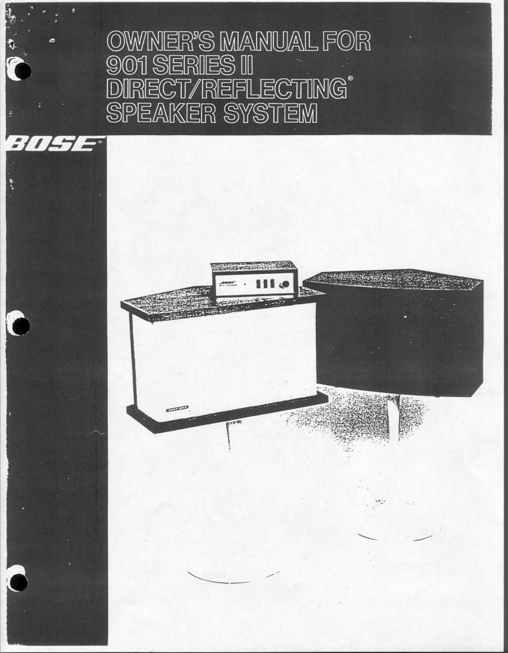 bose 901 series ii owners guide