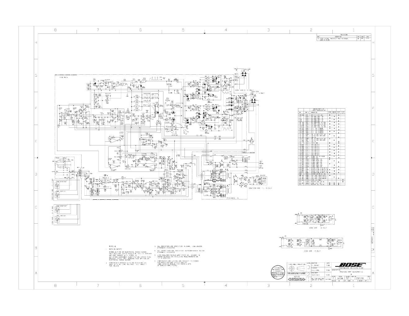 bose acoustimass pro schematics