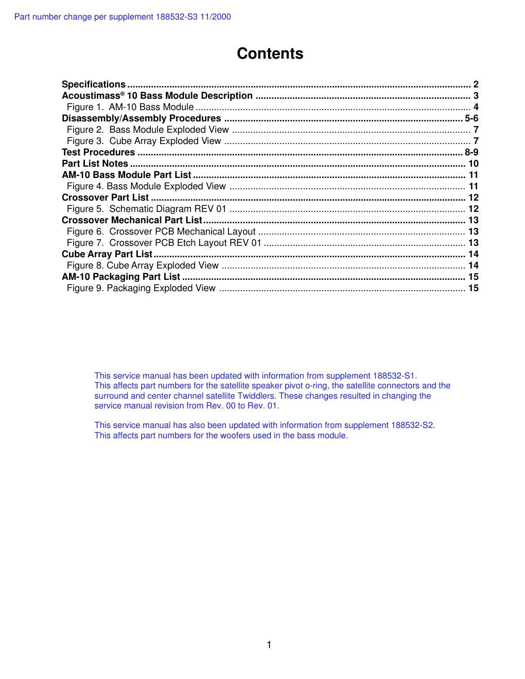 bose am 10 service manual