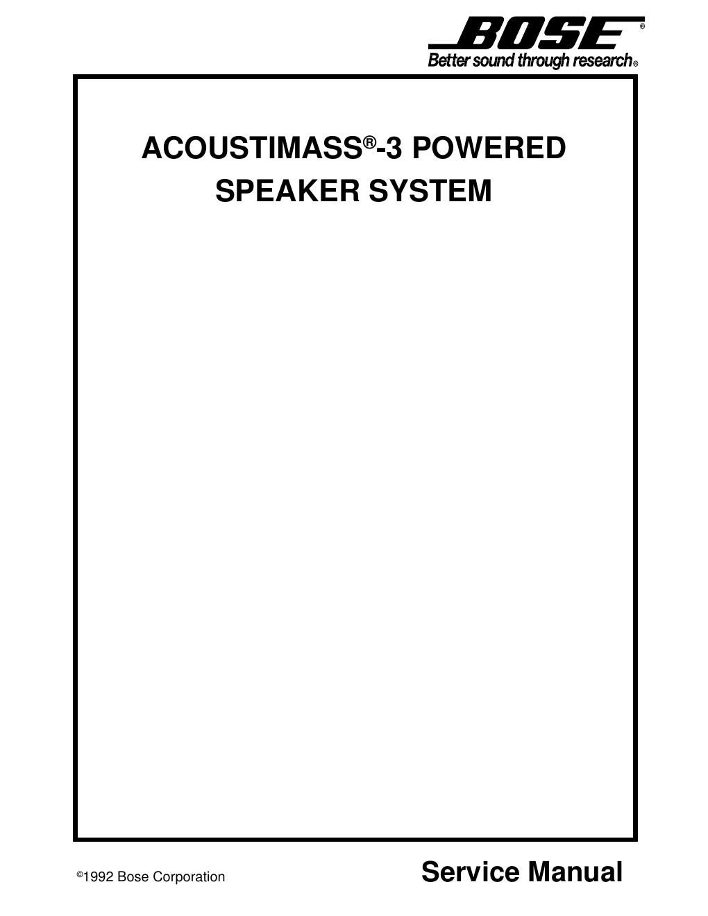 bose am 3p i manual 149821