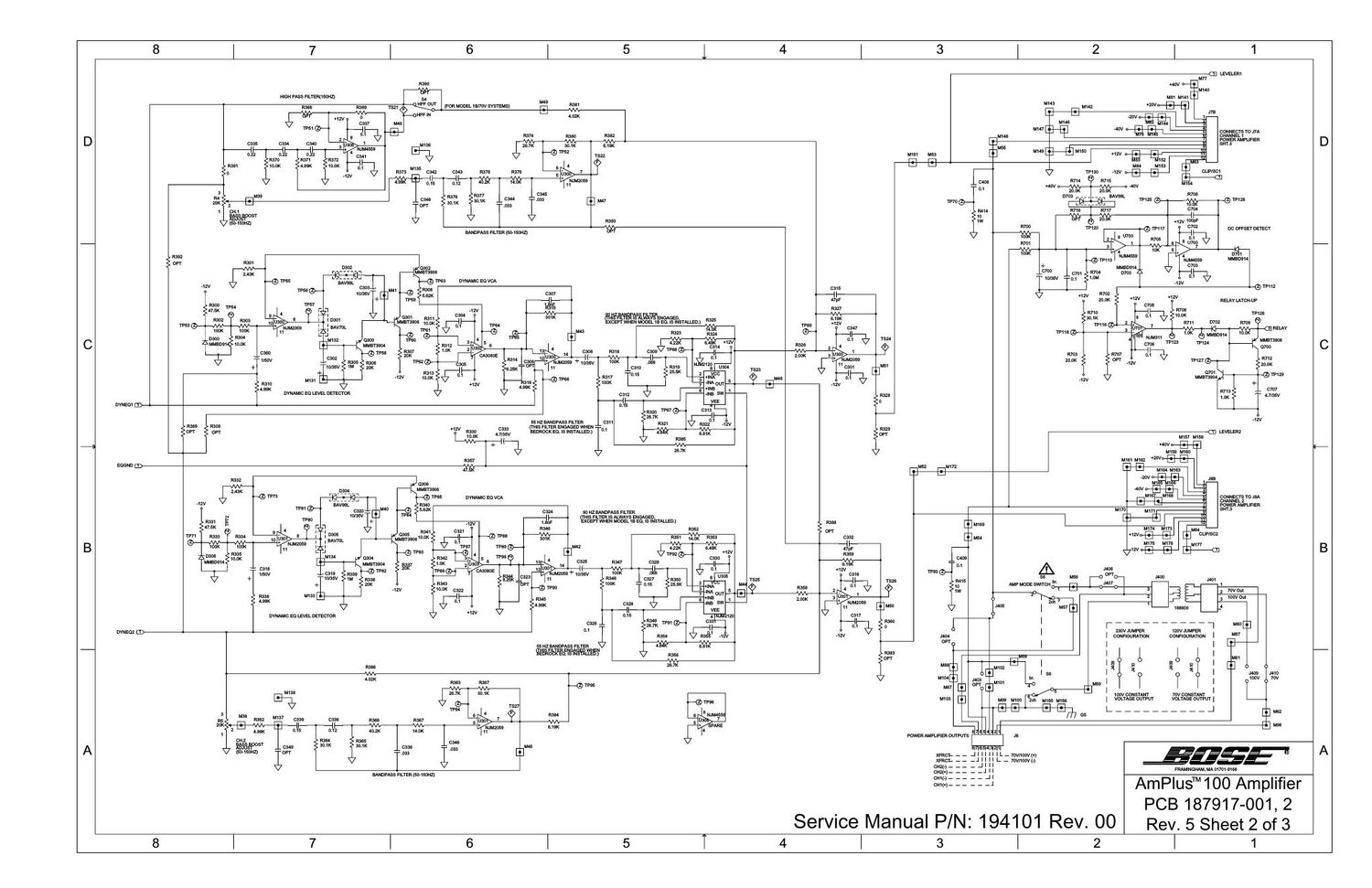 bose amplus 100 sd187917 2 06 schematics