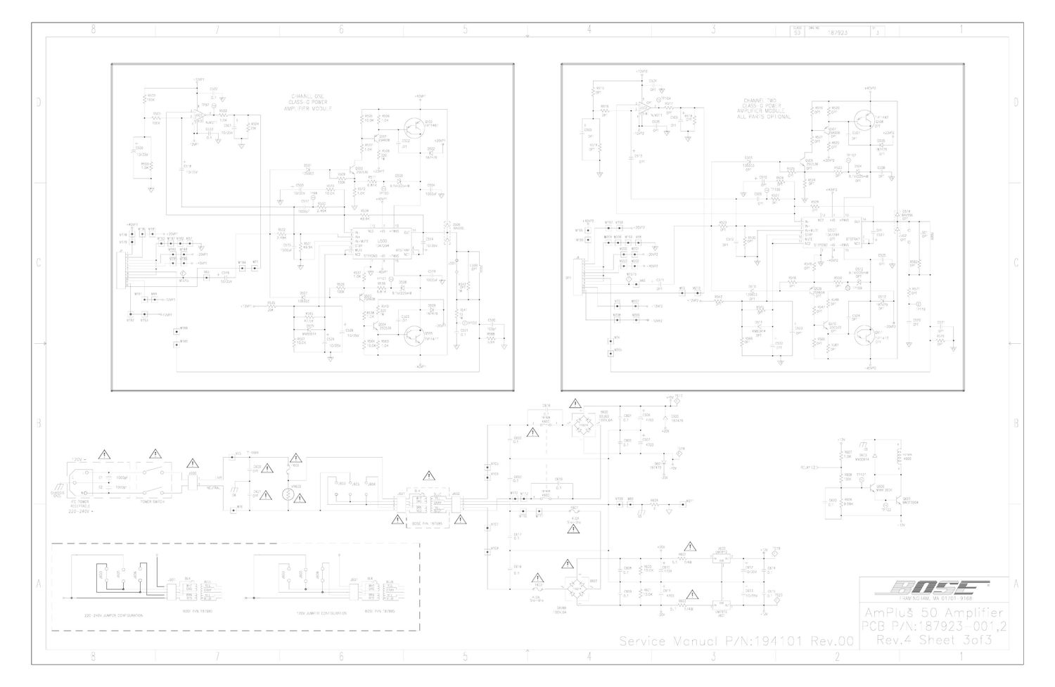 bose amplus 50 sd187923 3 05 schematics