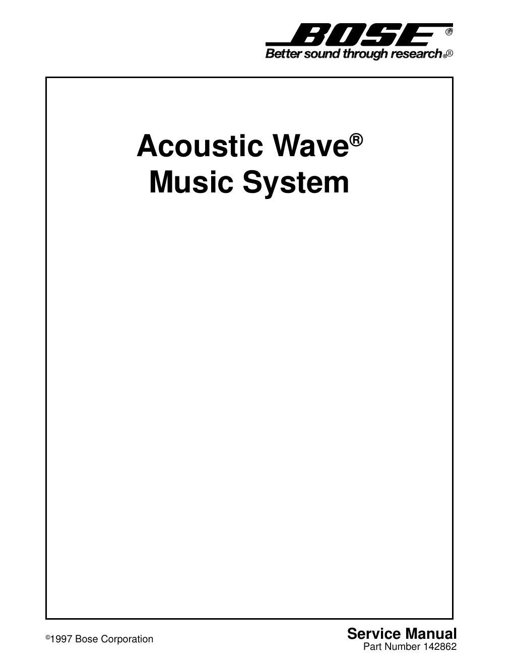 bose aw1 service manual