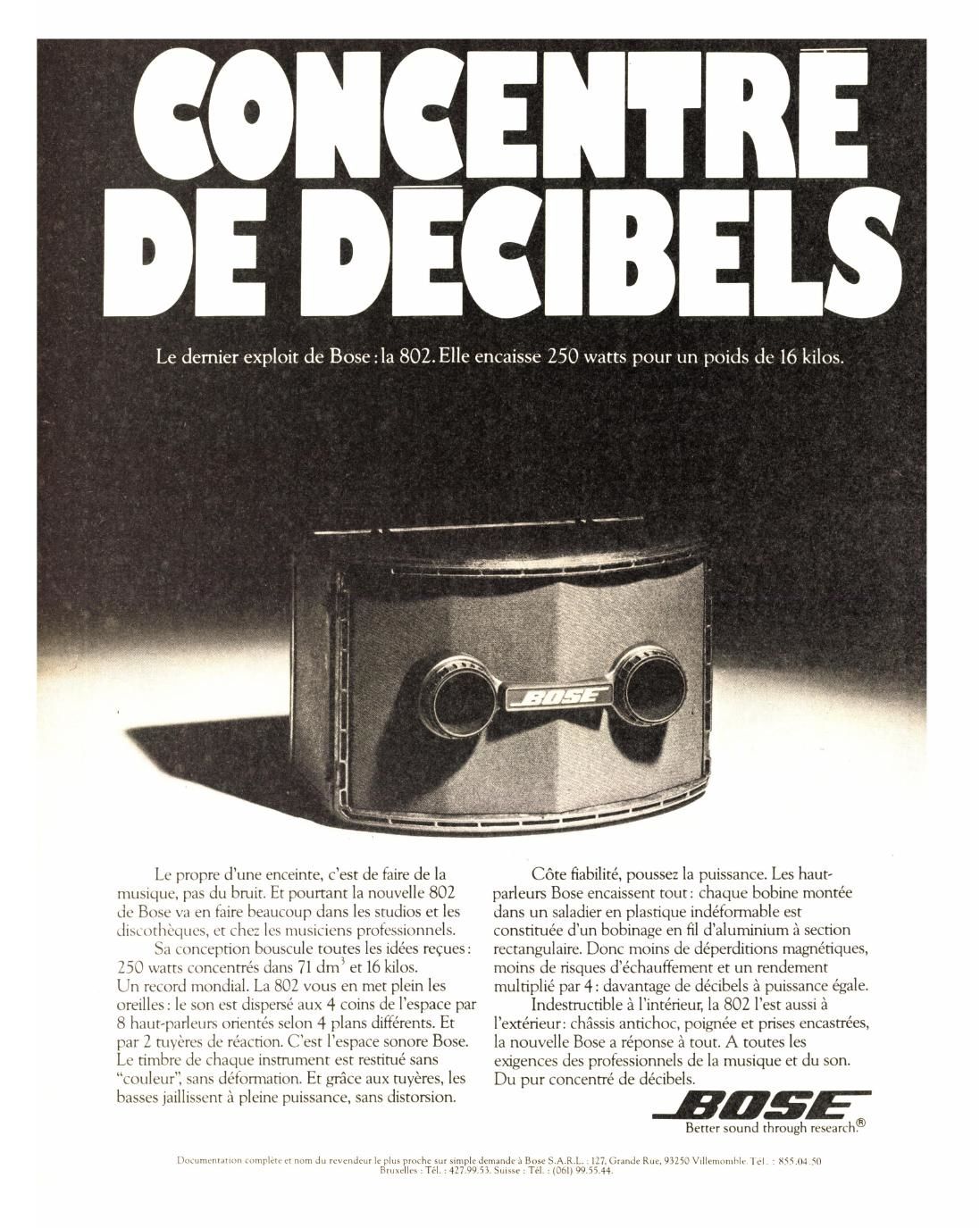catalogues bose 1979 review
