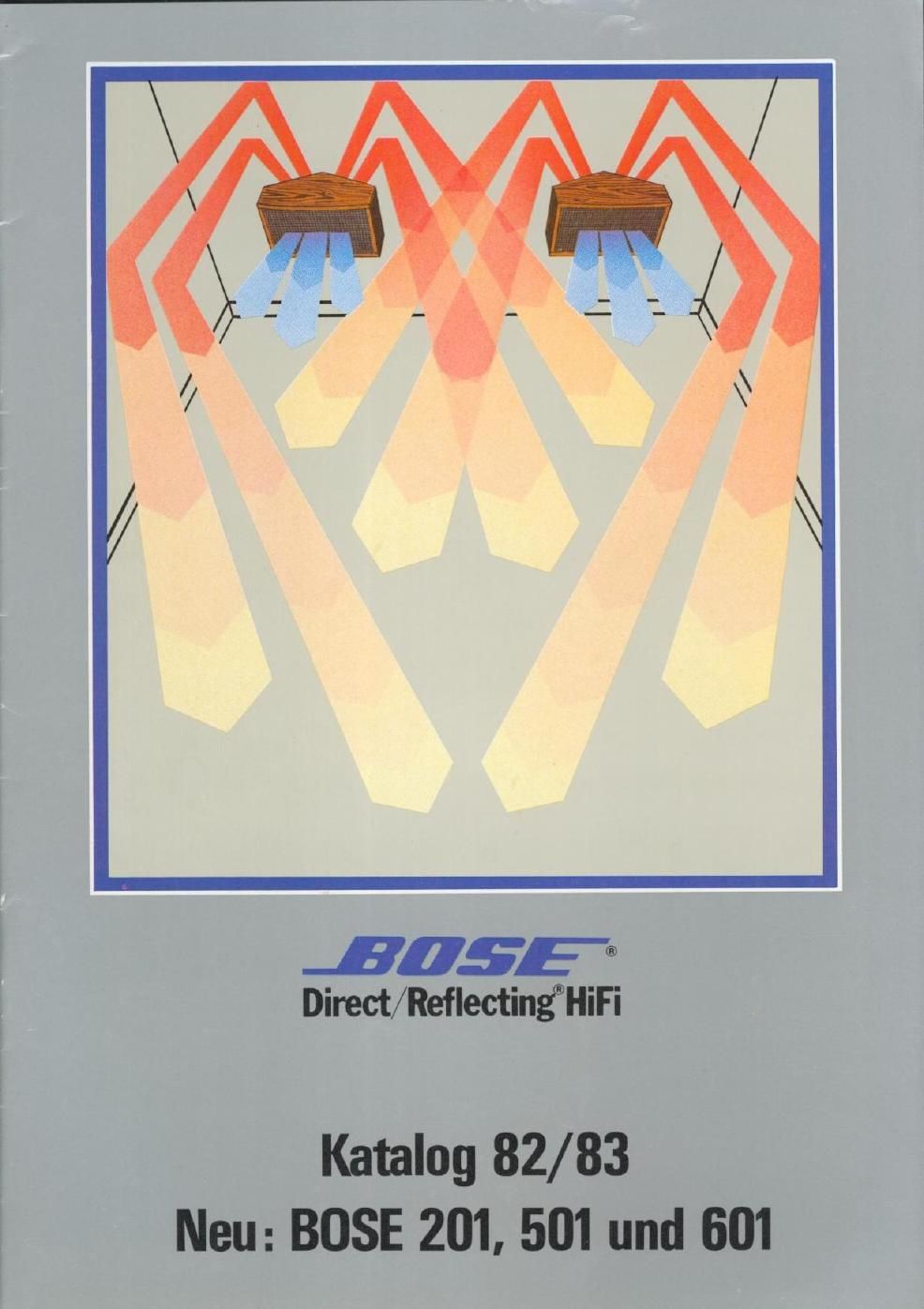 catalogues bose 1982 katalog