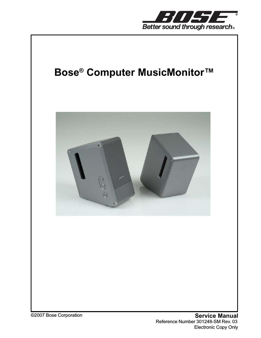 bose computer musicmonitor