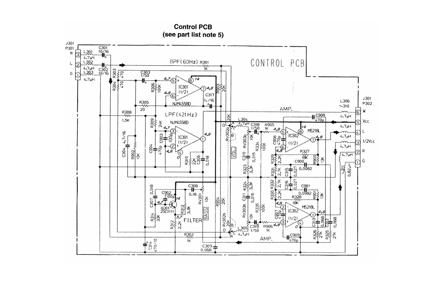 bose control 5 schematics