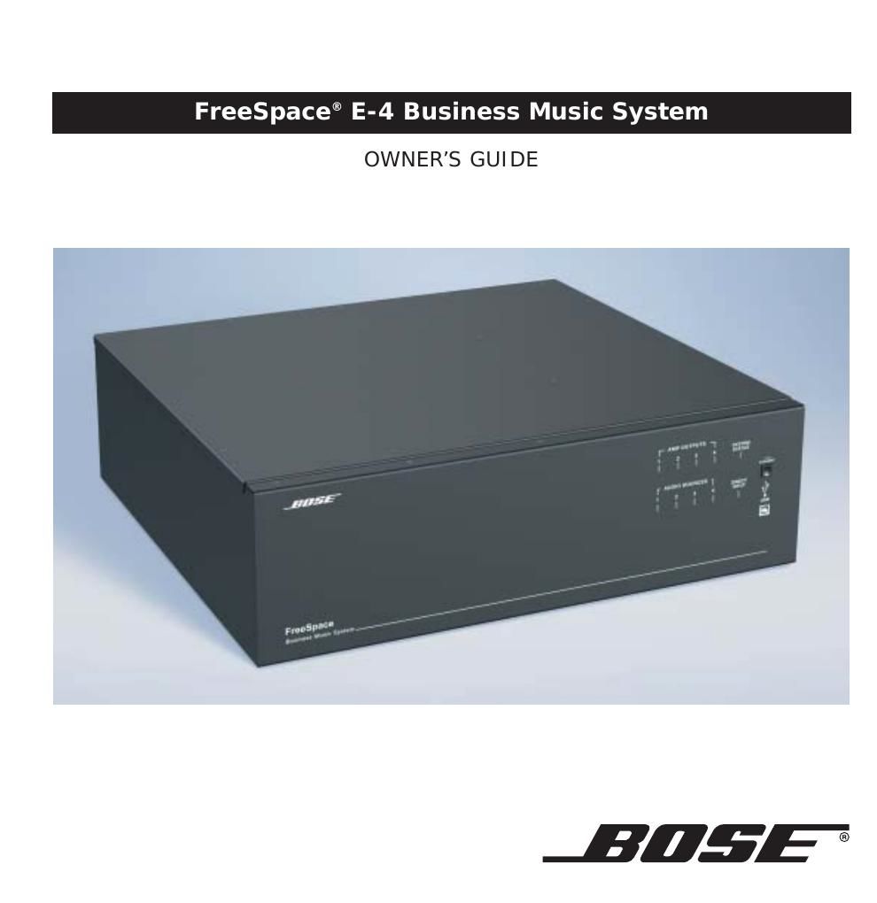 bose FreeSpace E 4 268134r00