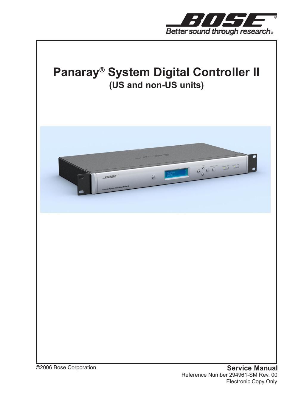 bose panaray 294961 service manual r0 bose psdc ii