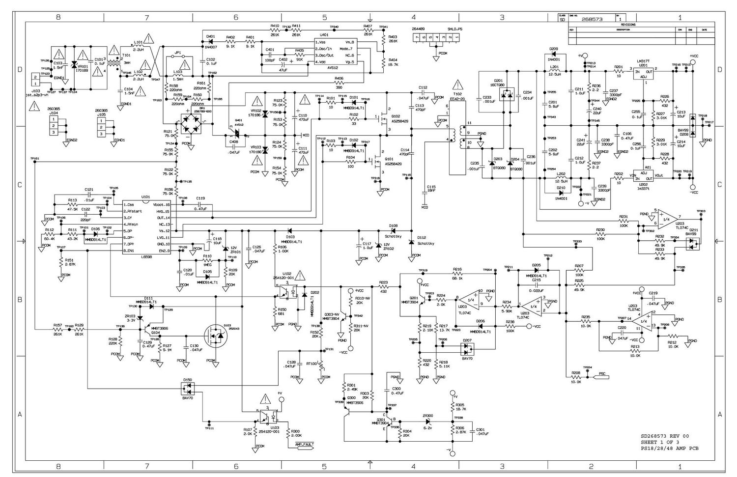 bose ps18 28 48 sd268573 schematics