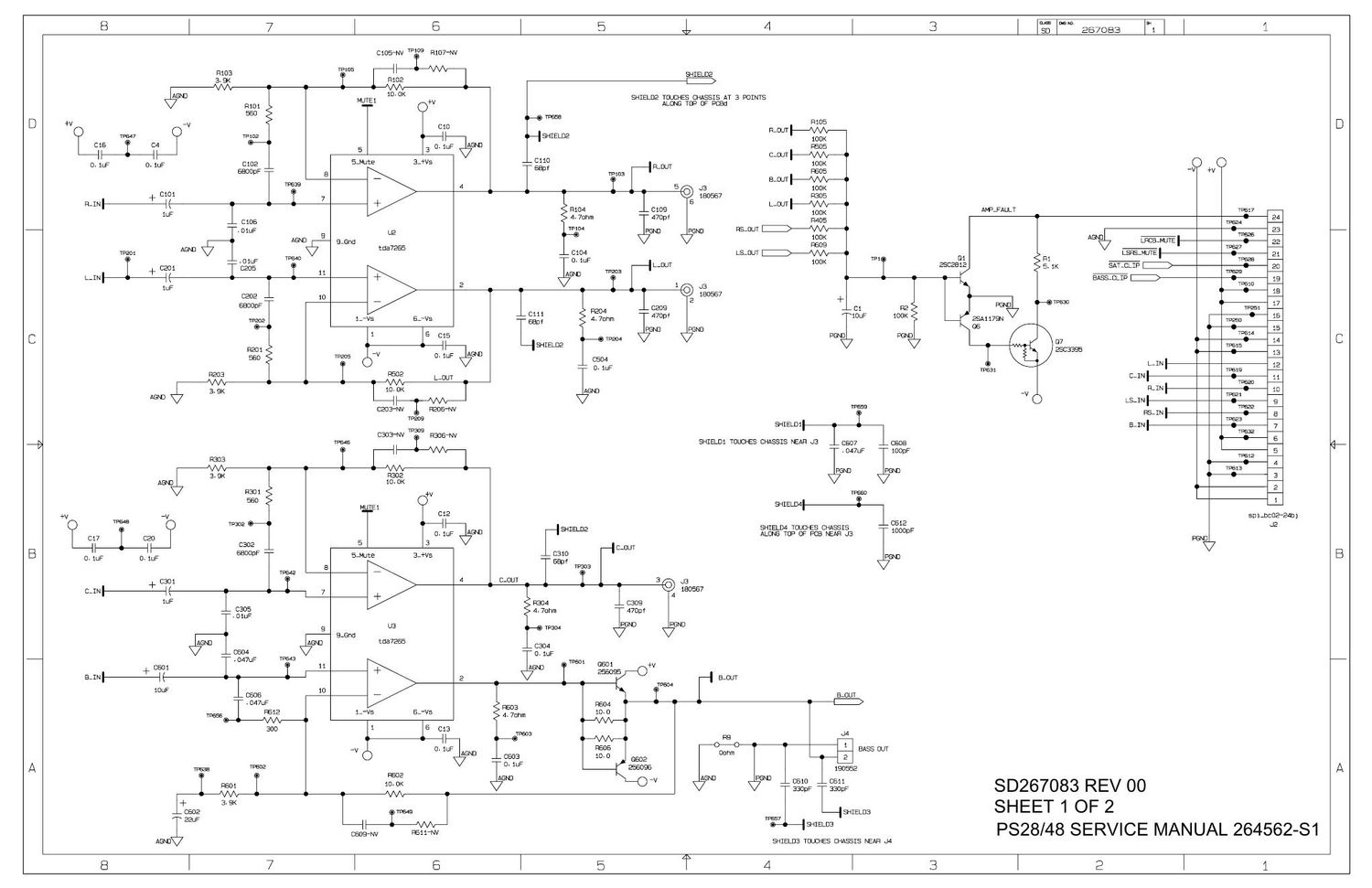 bose ps28 48 sd267083 1 00 pdf schematics