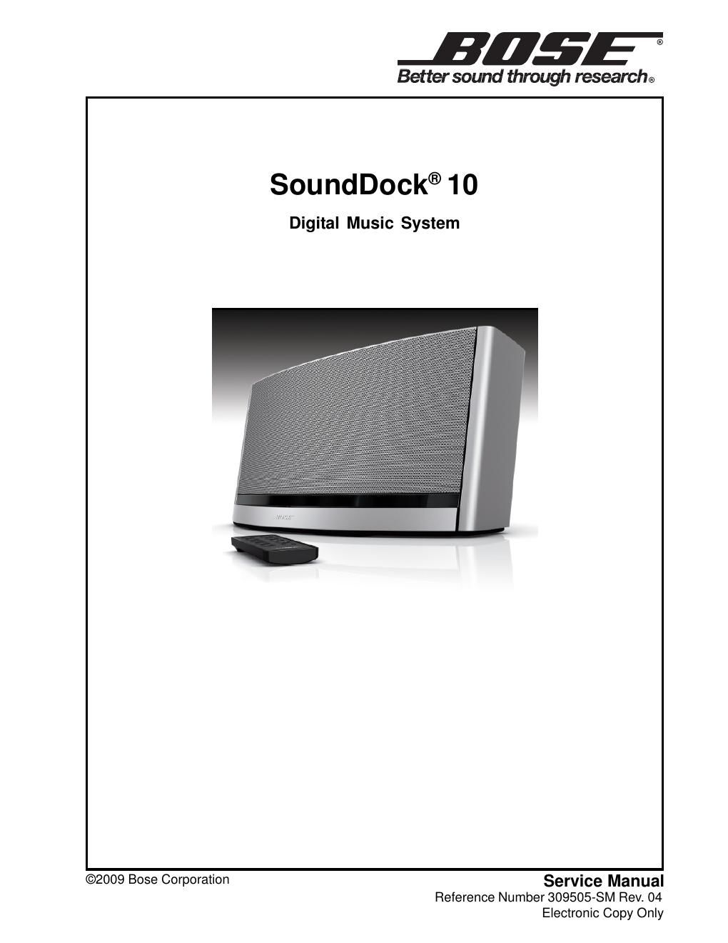 bose sounddock 10 309505 sm r04