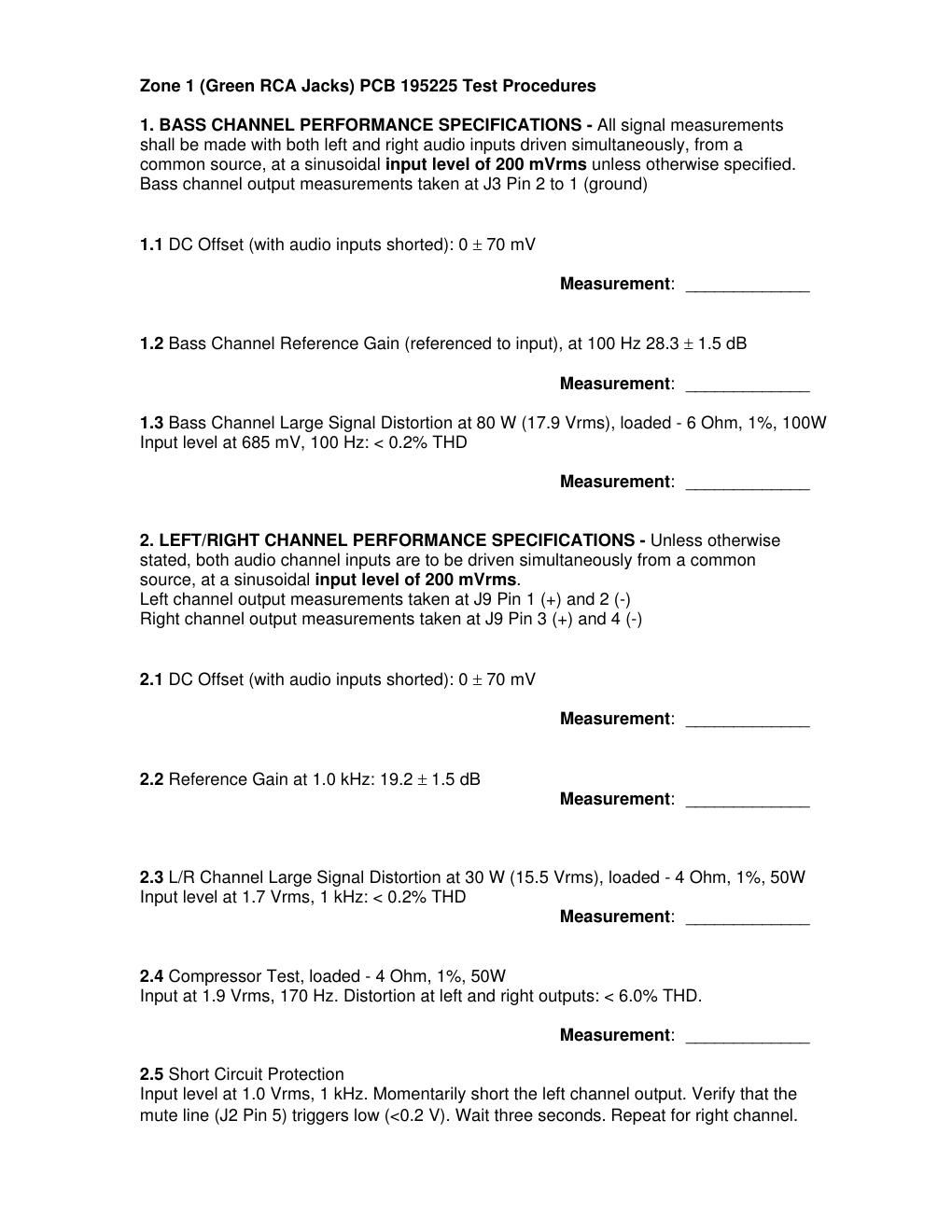 bose zone 1 test