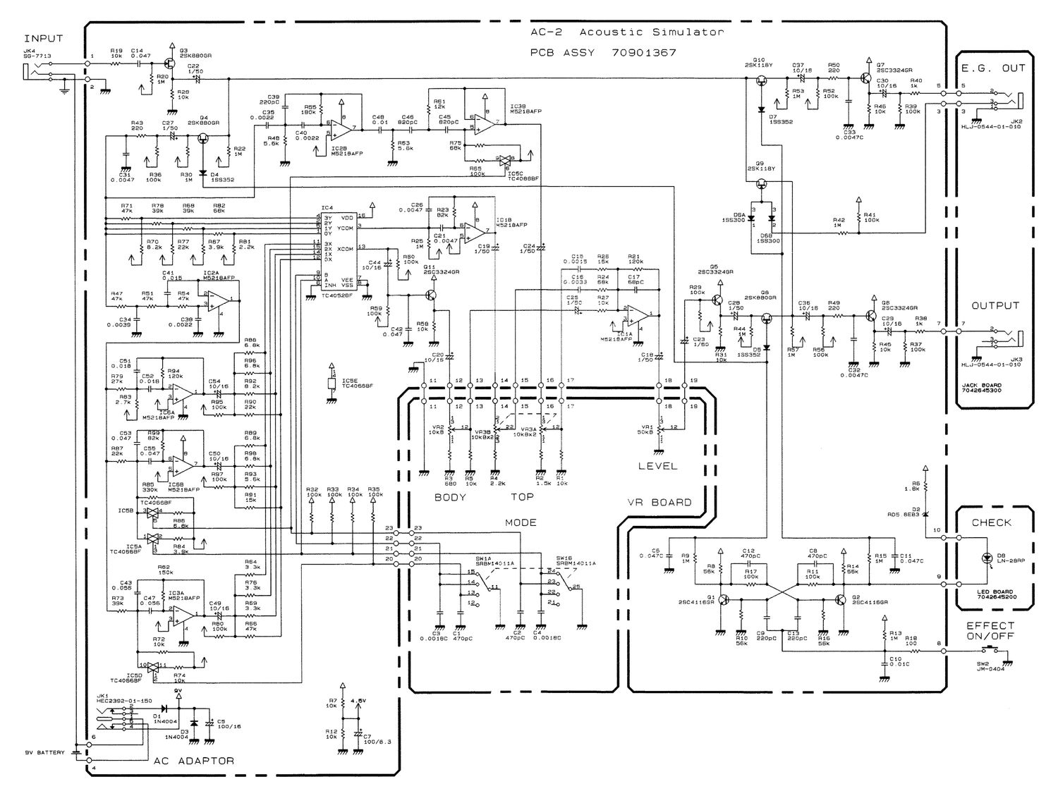 boss ac2 acousticsimulator