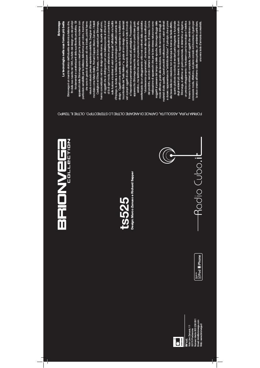 brionvega ts525 radiocuboit