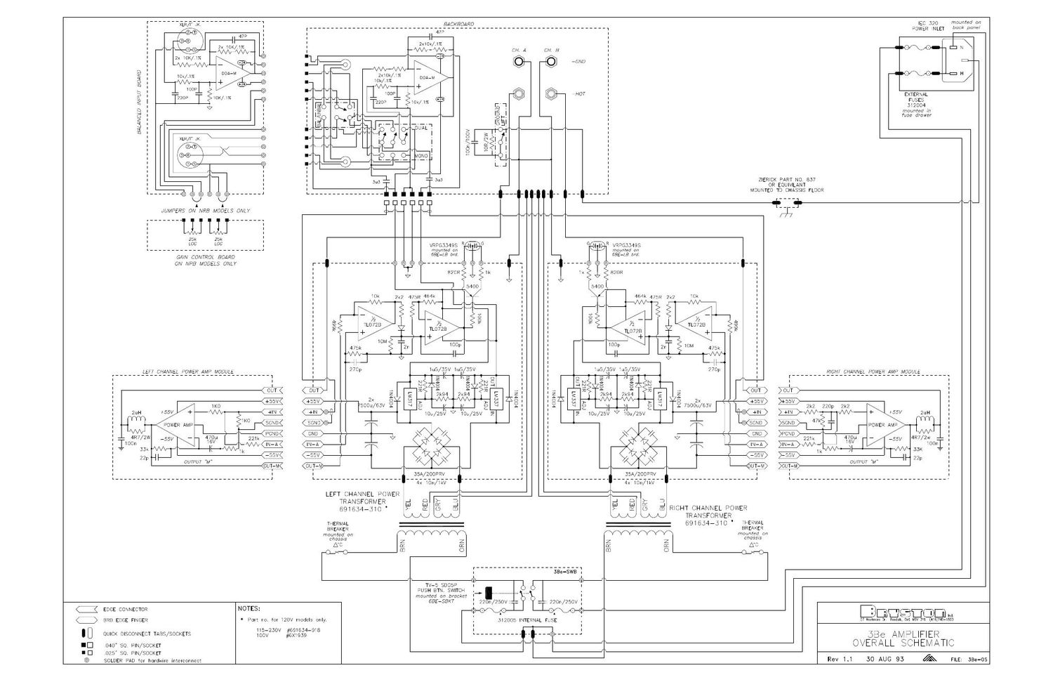 bryston 3 be schematic