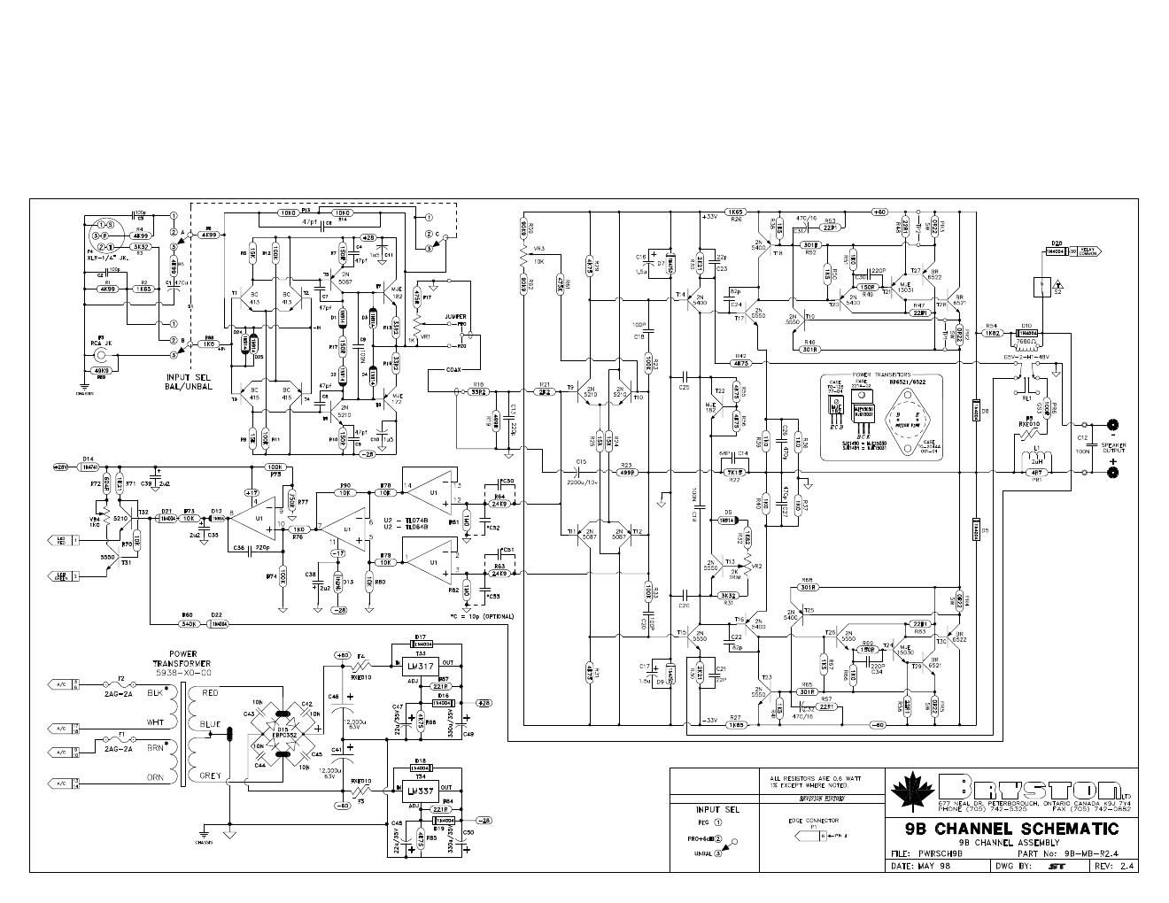 bryston 9 b schematic