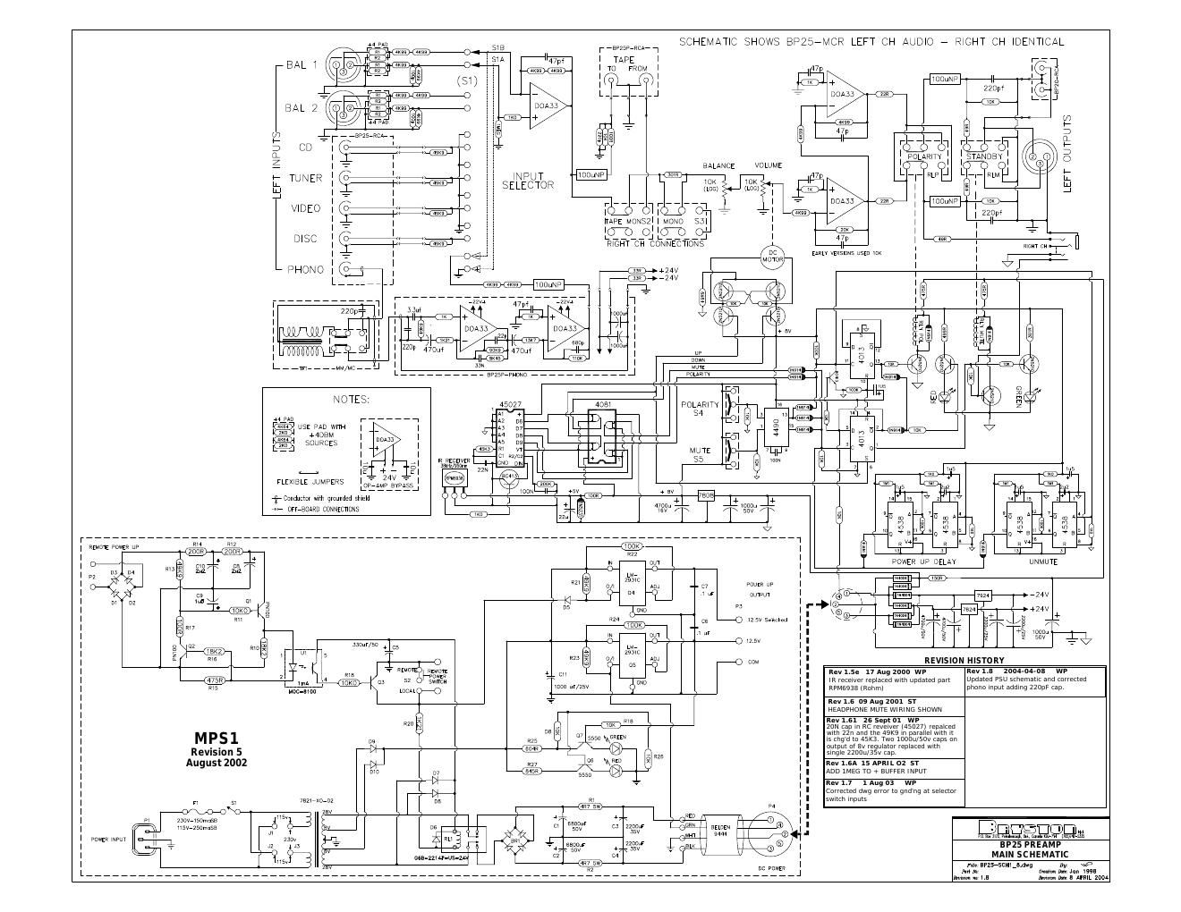 bryston bp 25 schematic