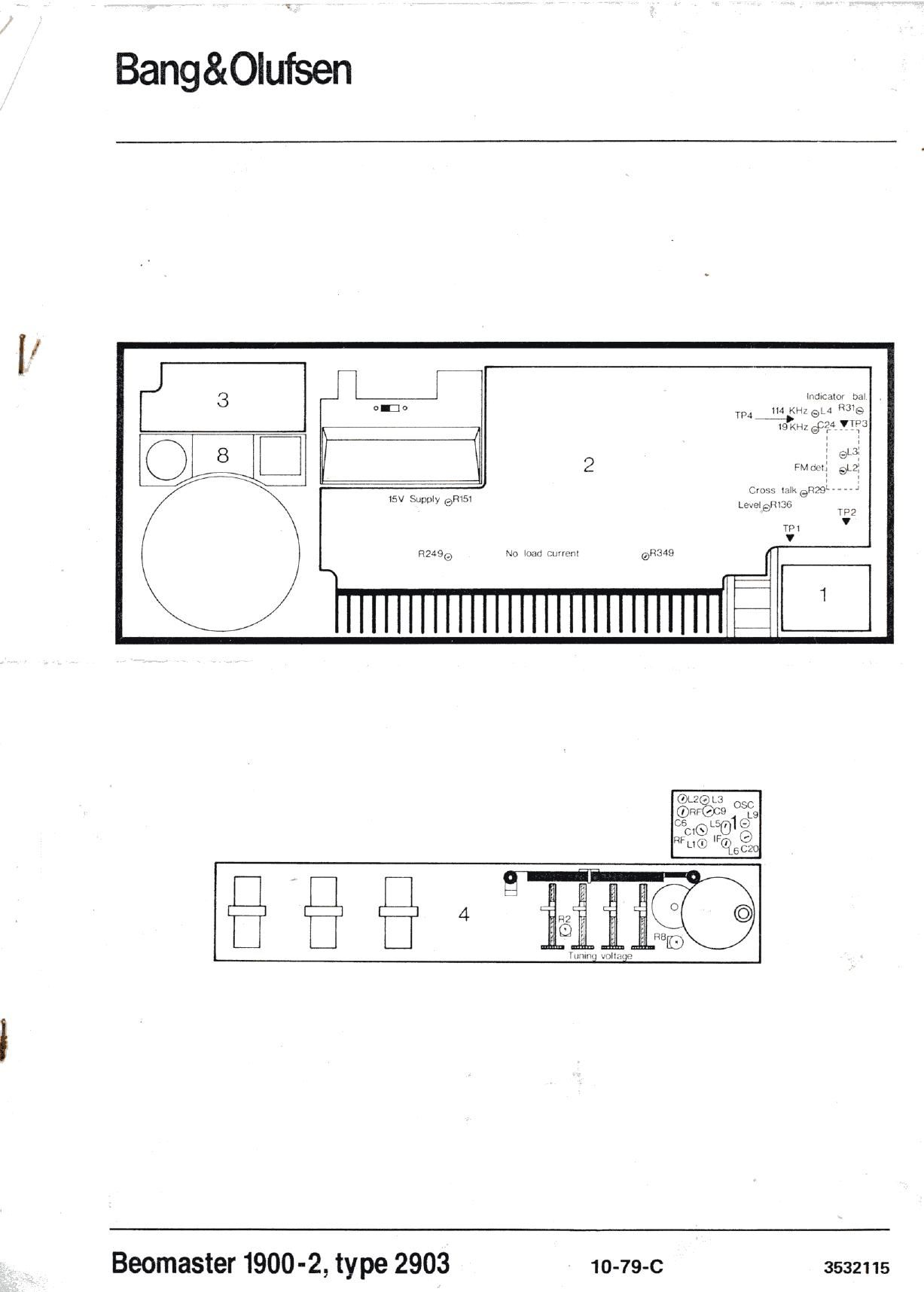 Beomaster 1900 Schematics version3