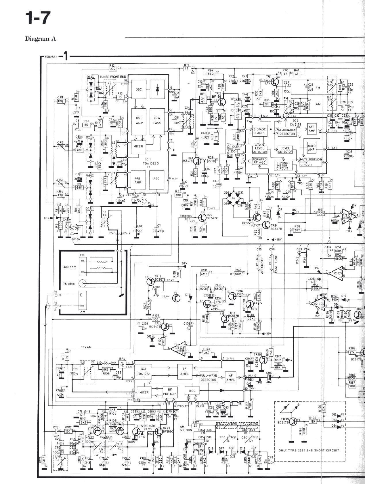Bang Olufsen Beomaster 5000 Schematic