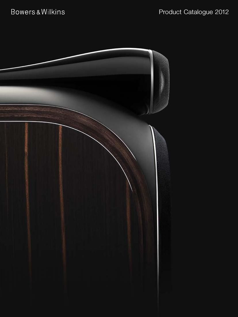 BowersWilkins Products 2012 Catalog