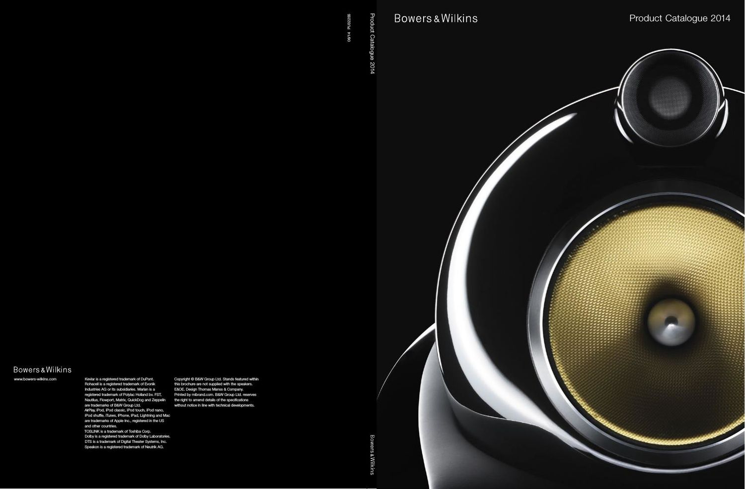 BowersWilkins Products 2014 Catalog