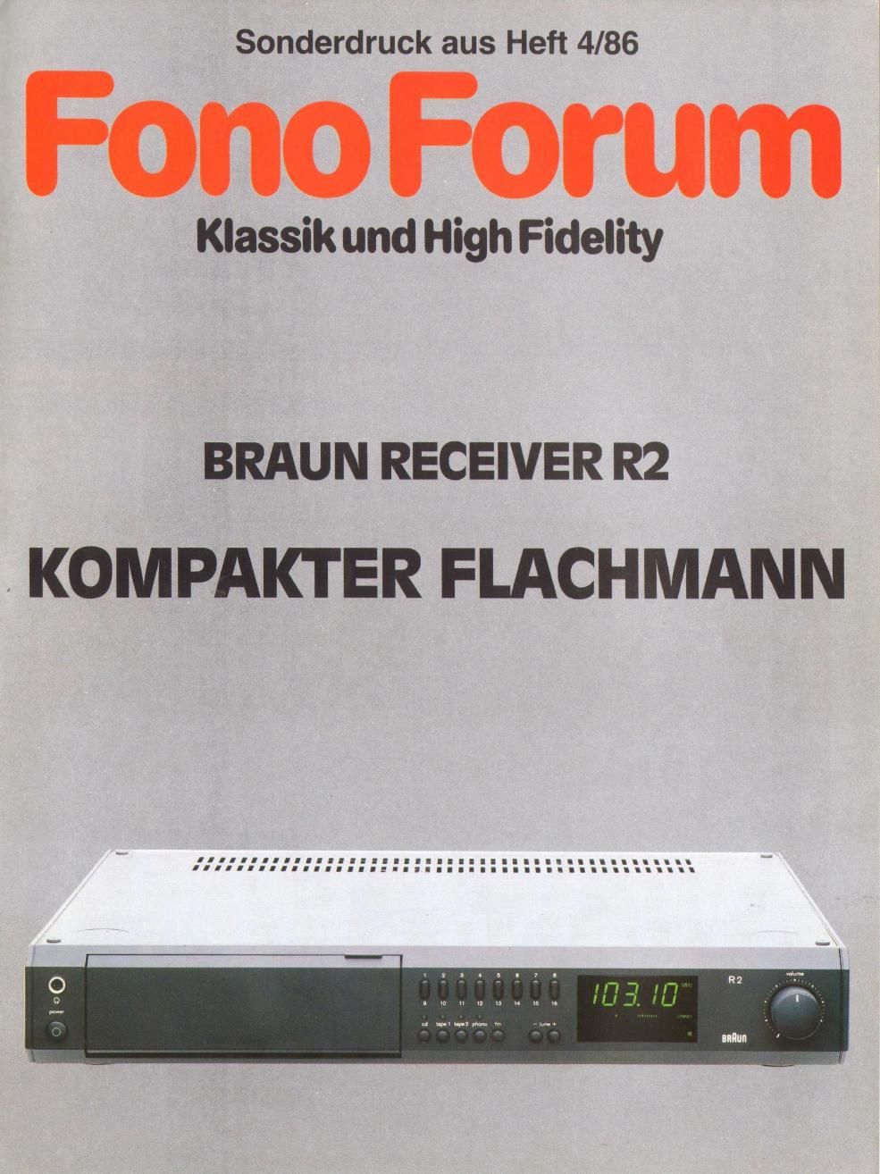 Braun R 2 Test