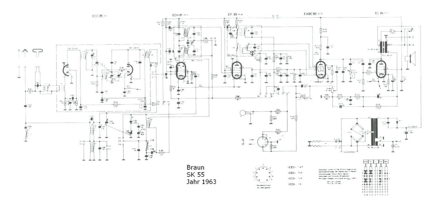 Braun Service Manual für SK 55 Copy 