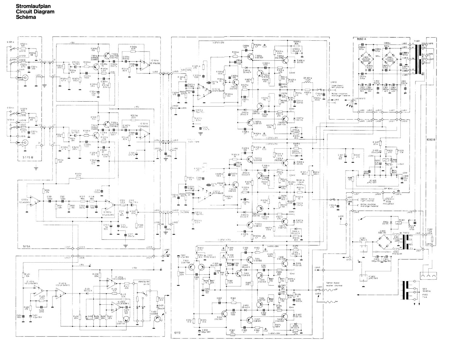 Braun SW 2 Schematic