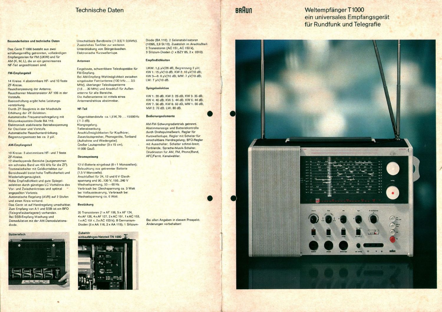 Braun T 1000 brochure 2