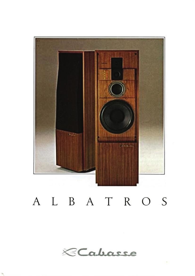 Cabasse Albatros Brochure