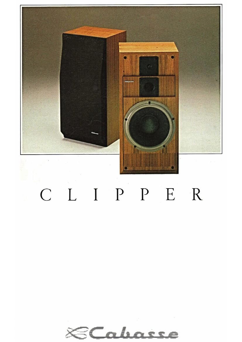 Cabasse CLIPPER Brochure