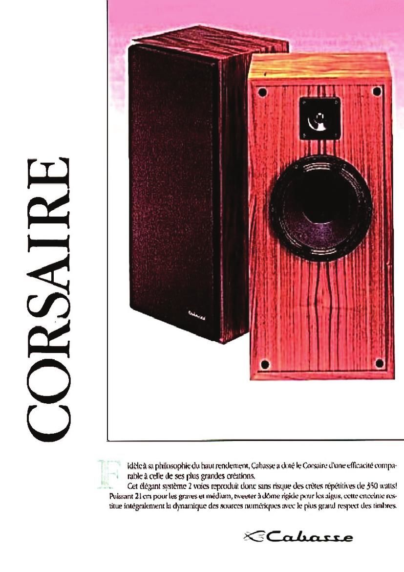 Cabasse Corsaire Brochure