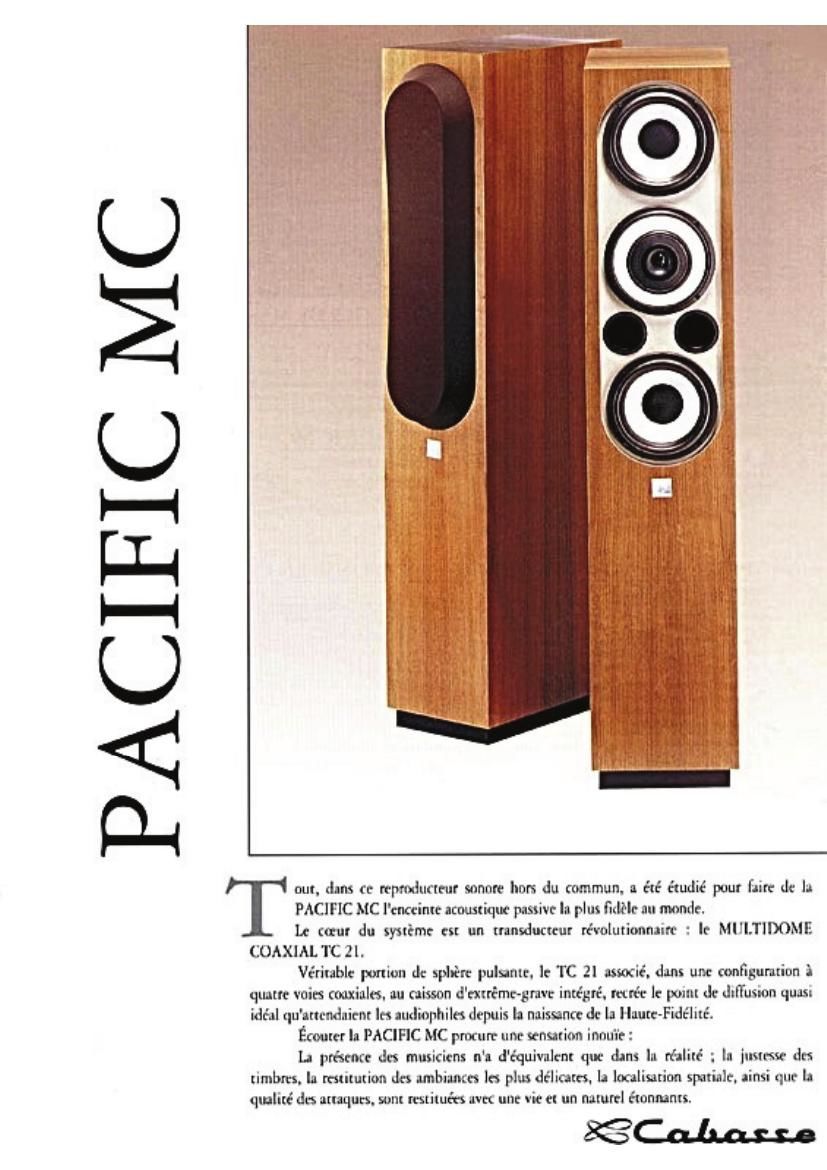 Cabasse Pacific Brochure