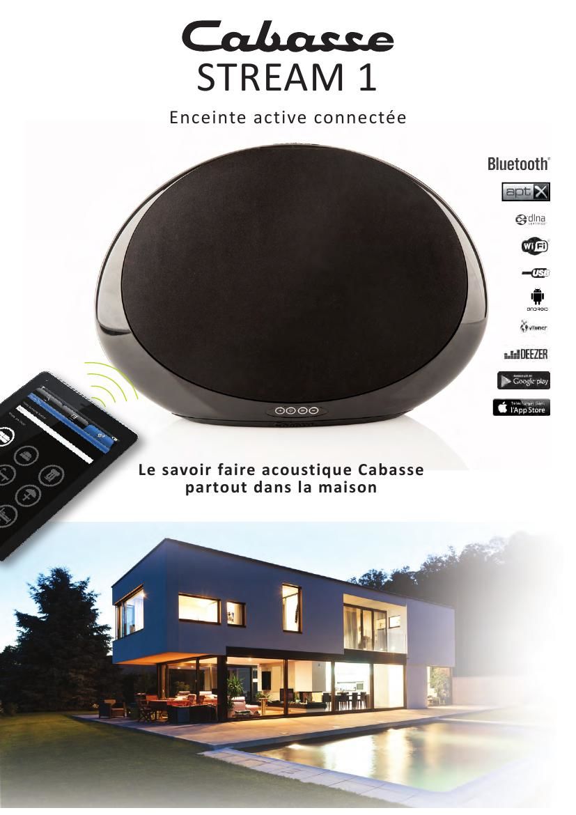 Cabasse STREAM 1 Brochure