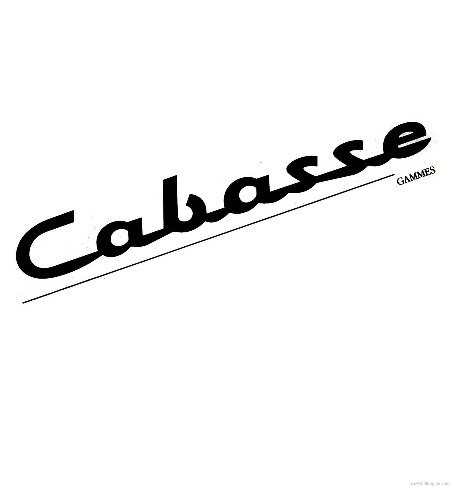 cabasse catalog 1990 Catalog