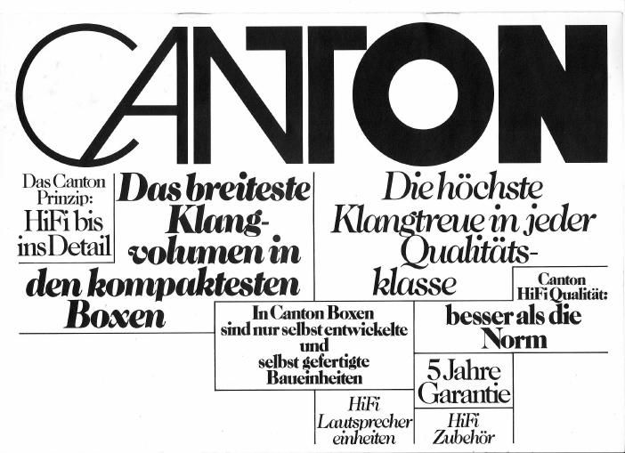 canton brochures 1970x