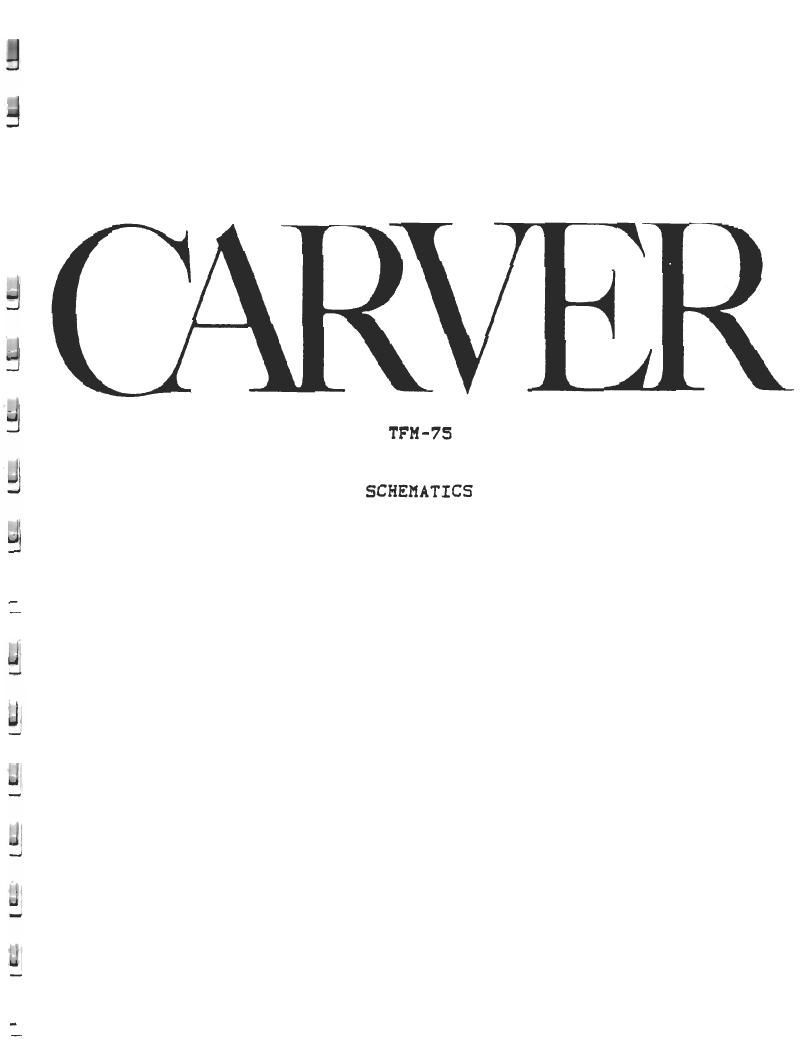 Carver TFM75 pwr sch